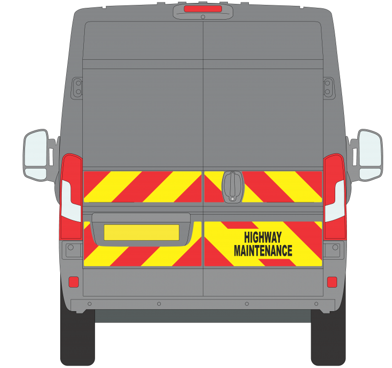 Peugeot Boxer 2014 on High Roof Half Height Magnetics (PBOX007M)